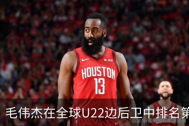 毛伟杰在全球U22边后卫中排名第五，杨希失利，朱鹏宇状态下滑